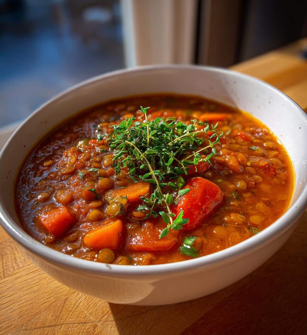 **Hearty 30-Min Lentil Soup with Pantry Staples | Easy & Healthy** 4 Healthy Quick Pantry Staples Lentil Soup For meal prep - detail 1