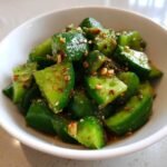 Healthy Spicy Cucumber Salad (Smashed Cucumber)