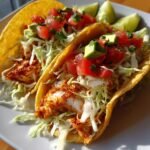 Healthy Spicy Lime Fish Tacos