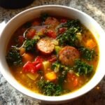 Healthy Spicy Sausage soup