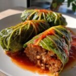 Healthy Stuffed Cabbage Rolls for meal prep