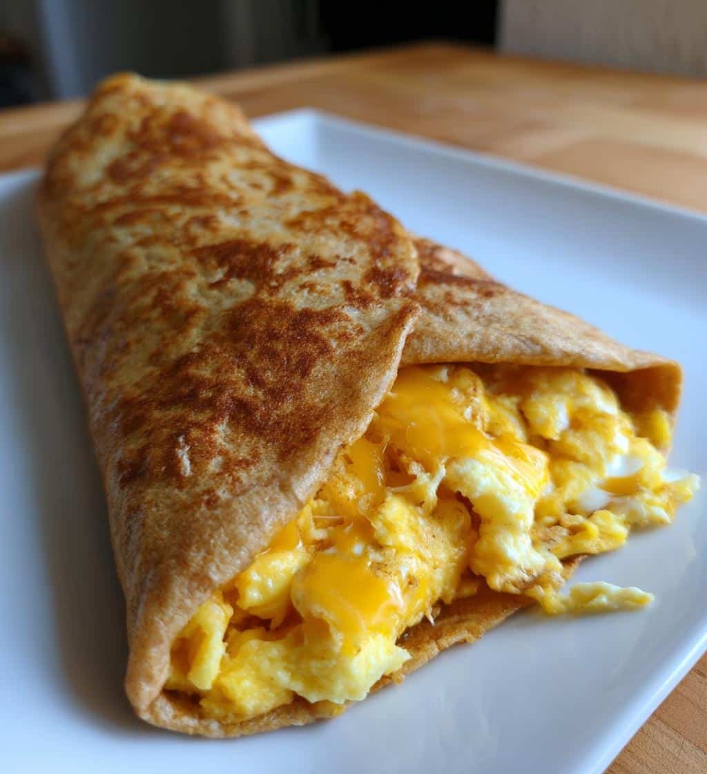 Healthy Viral 3-Ingredient Egg Wrap (10-Minute Breakfast) - detail 1