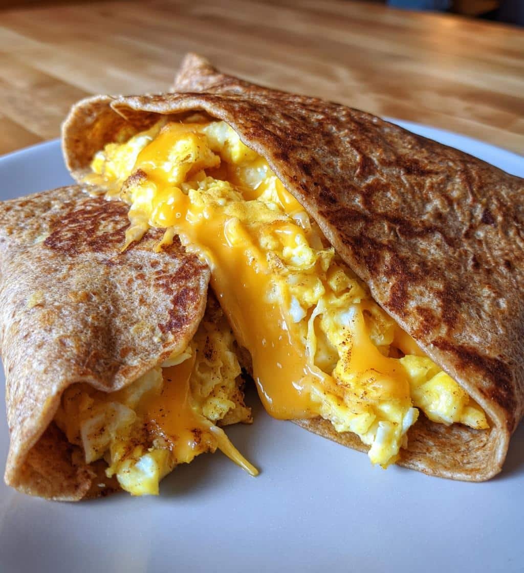 Healthy Viral 3-Ingredient Egg Wrap (10-Minute Breakfast)