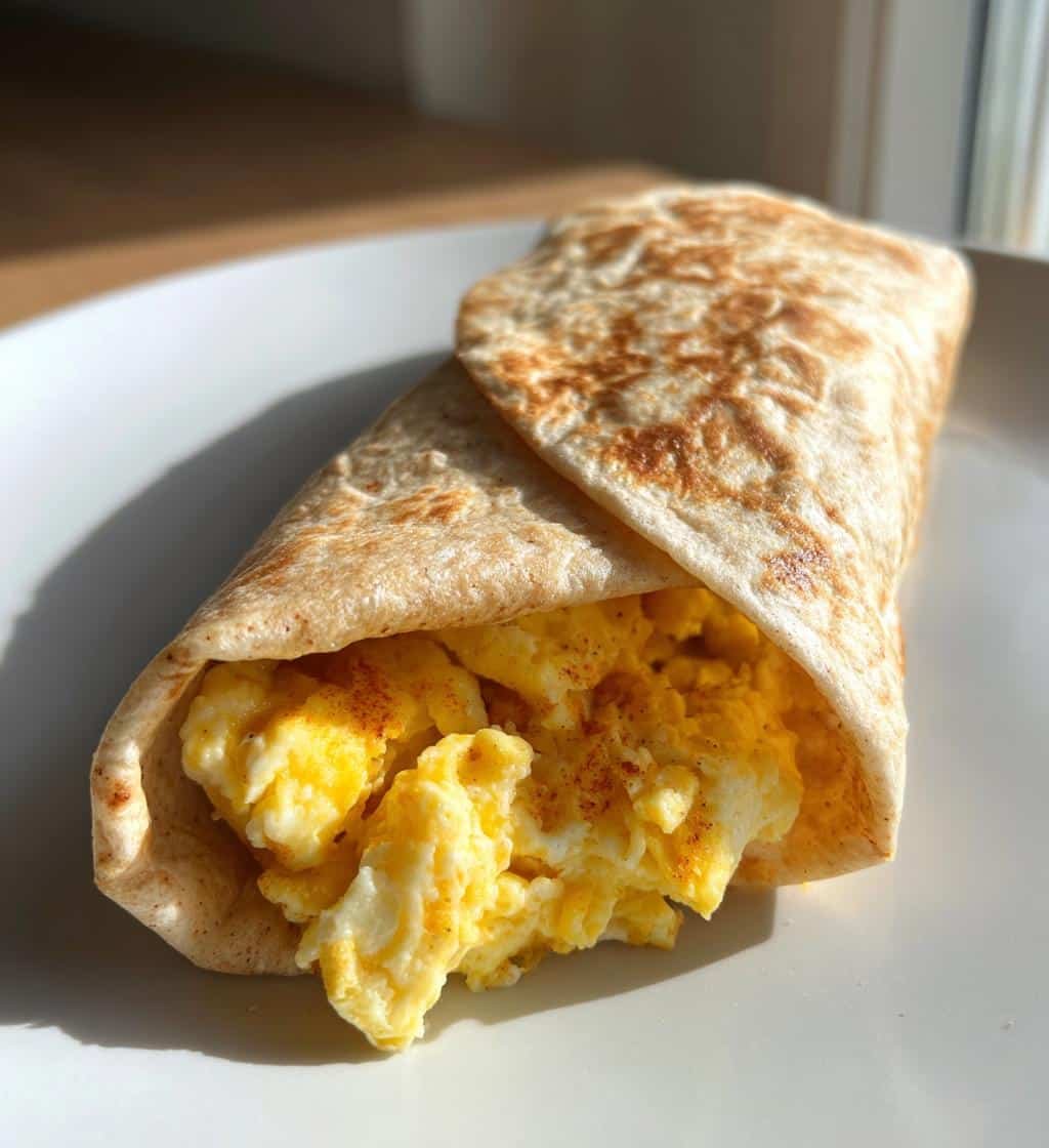 Healthy Viral 3-Ingredient Egg Wrap (3-Minute Breakfast) - detail 1