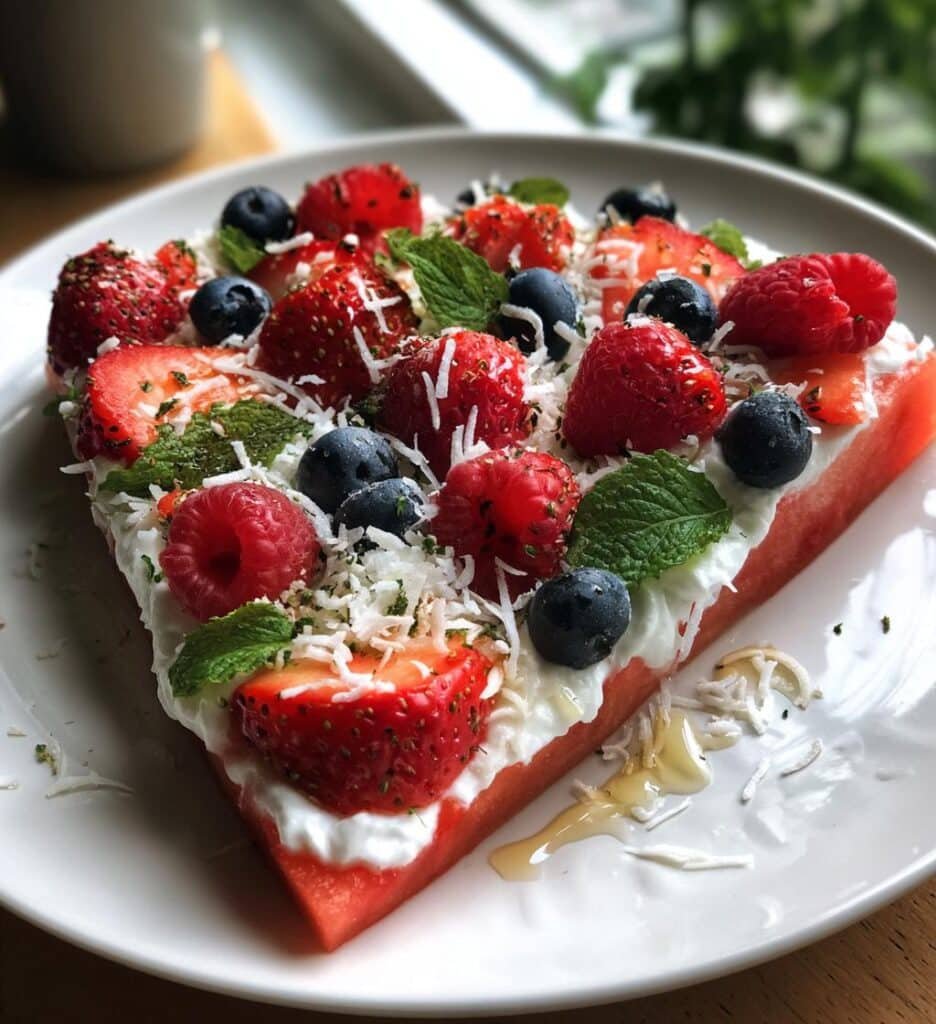 Healthy Watermelon Pizza